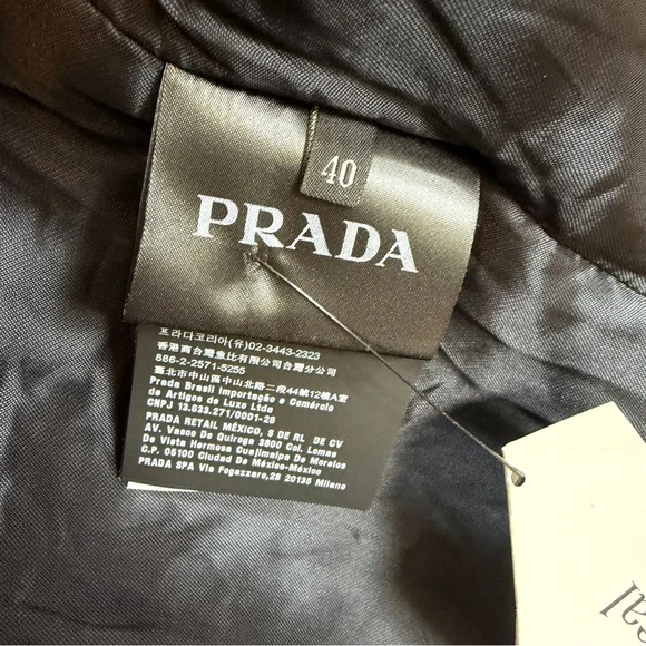 Prada Re-Nylon Navy Slim Jacket - Picture 8 of 10